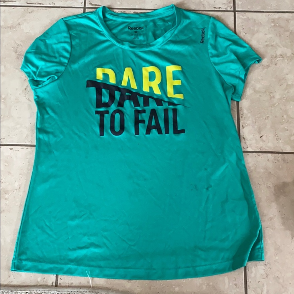 Reebok “Dare to Fail” tee
